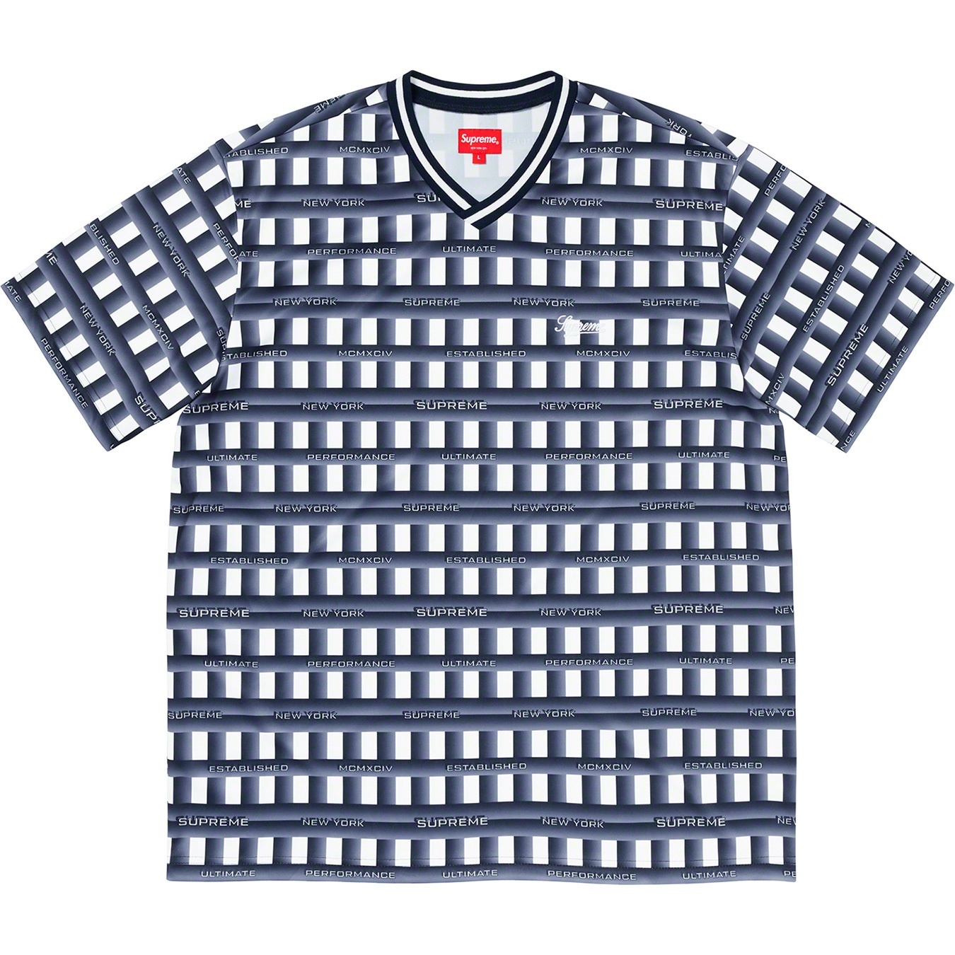Grid Soccer Jersey view 4
